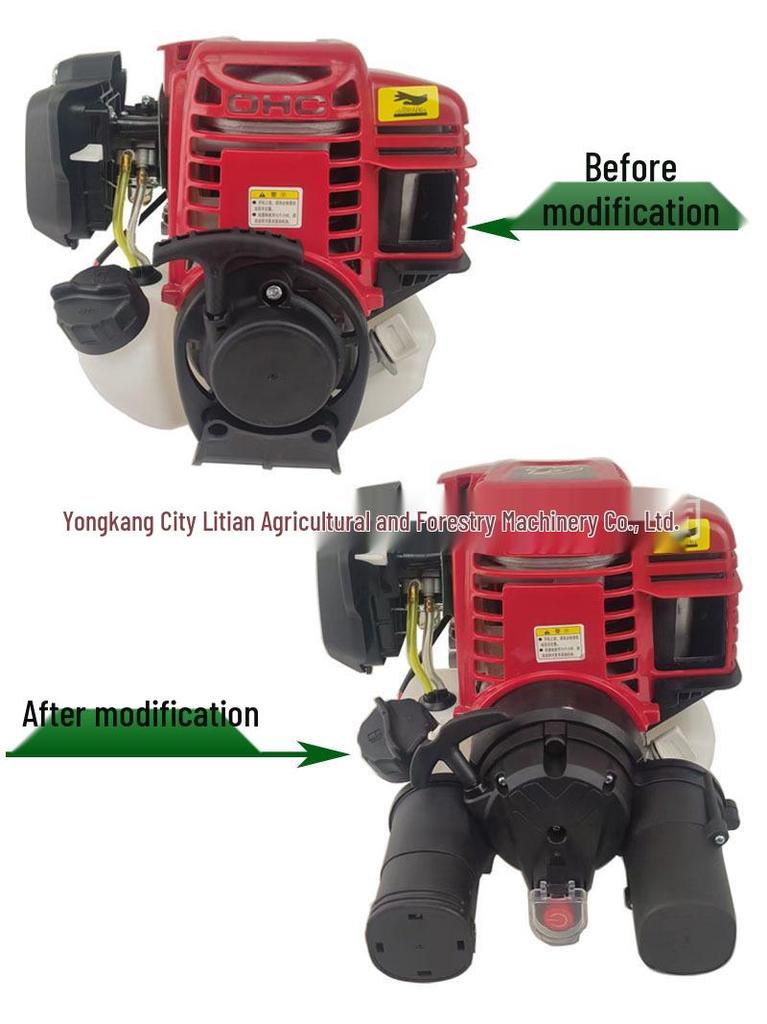 GX35140F Elektrischer Starter Seilzug-Baugruppe für Viertakt-Benzinmotor Rasenmäher