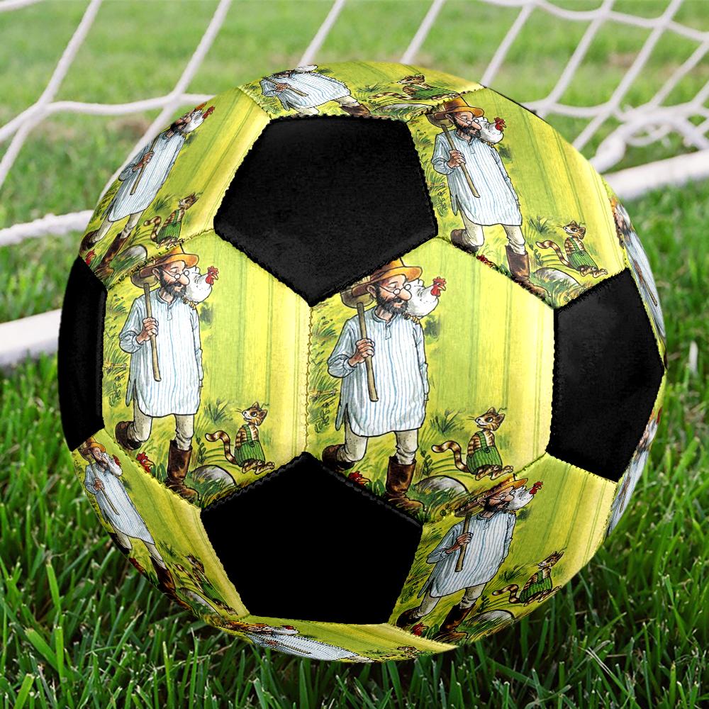 Pettson and Findus Theme Size 5 Soccer Ball, Suitable for Both Indoor and Outdoor Matches, a Gift Suitable for Everyone.