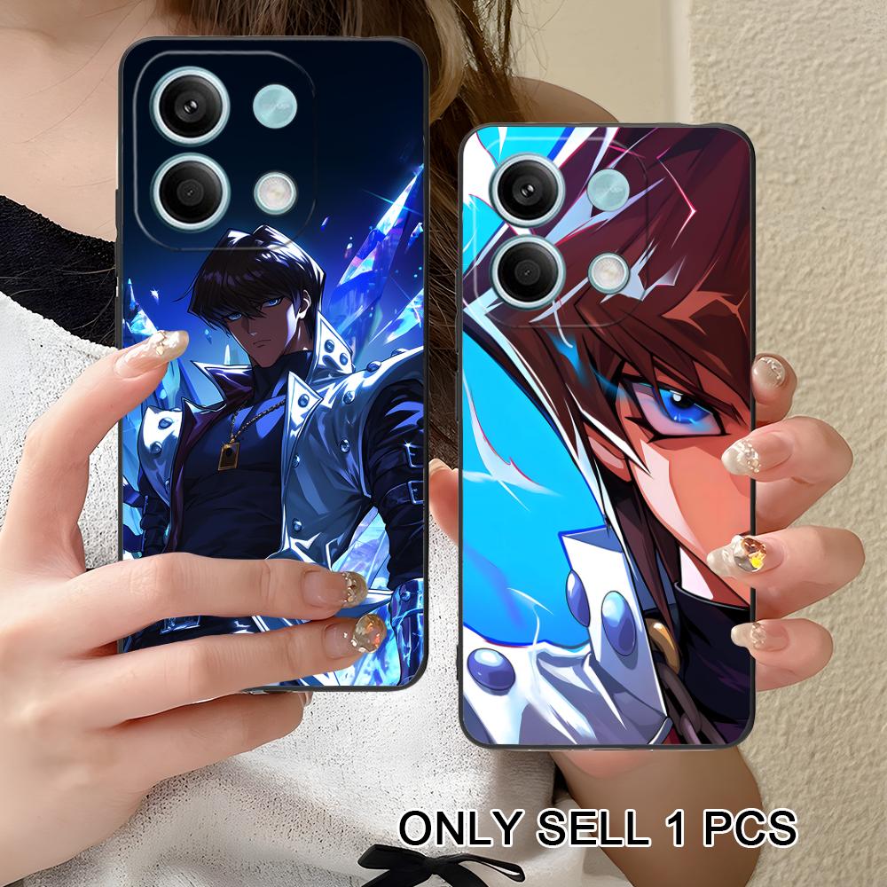 Yugioh Seto Kaiba Phone Case for Xiaomi Redmi Note 14 13 12 11 S Pro Plus 4G 5G Soft TPU Shockproof Cover