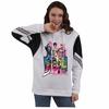 JoJo's Bizarre Adventure Color Block Plush Anime Hoodie