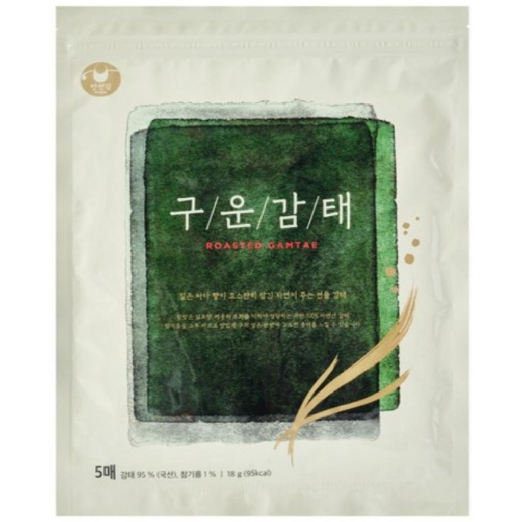 Korean Traditional 100% Natural Roasted Gamtae 5p