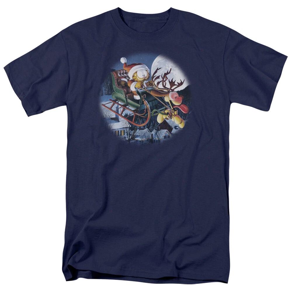 Футболка Garfield «Лунная поездка» - Обычная или майка - до 5XL 4XL