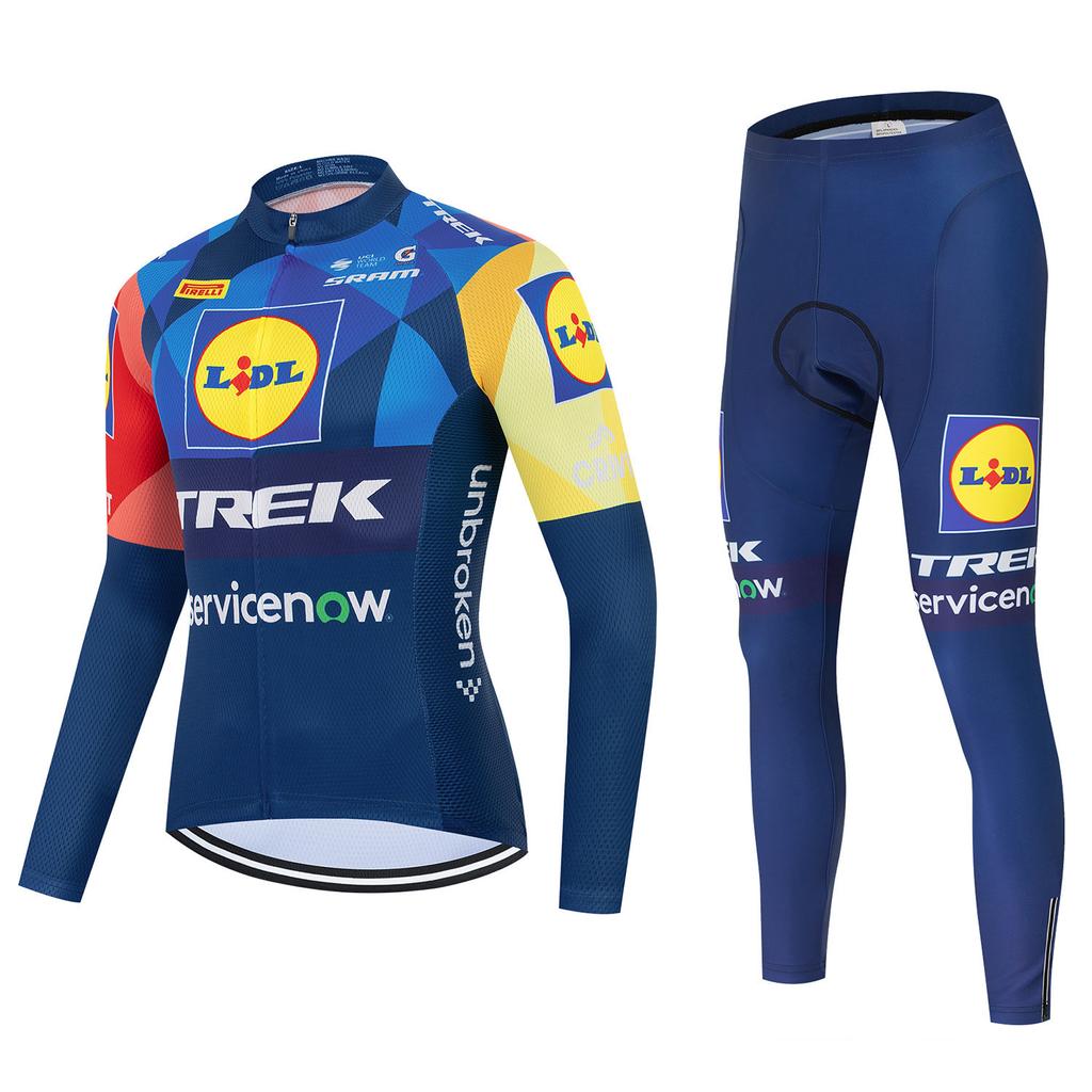 2026 Nuevo Traje de Ciclismo de Manga Larga Primavera y Verano Tour de Francia Bicicleta de Carretera Secado Rápido Transpirable Traje de Ciclismo