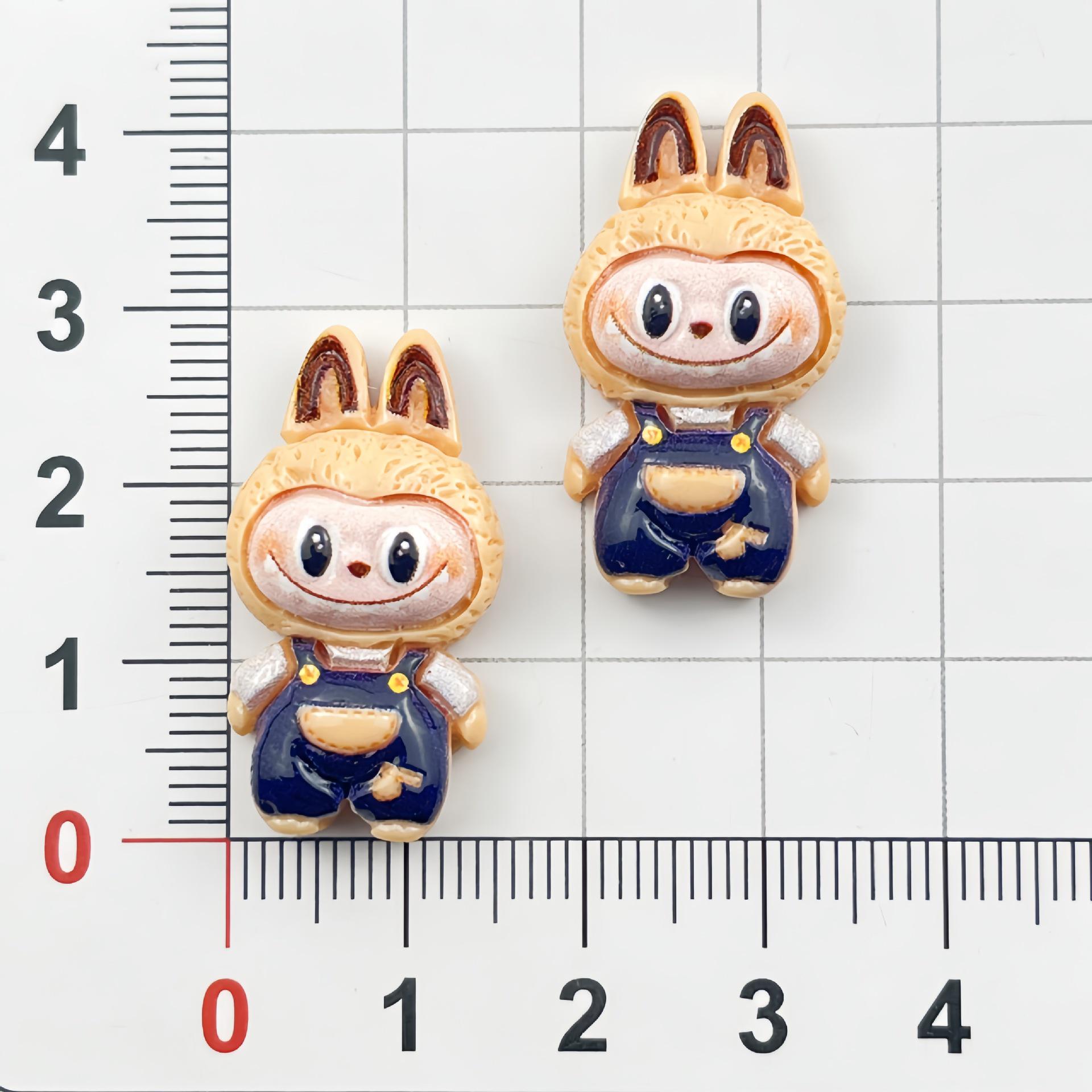 Cute Cartoon DIY Resin Doll Pendant & Hair Accessories