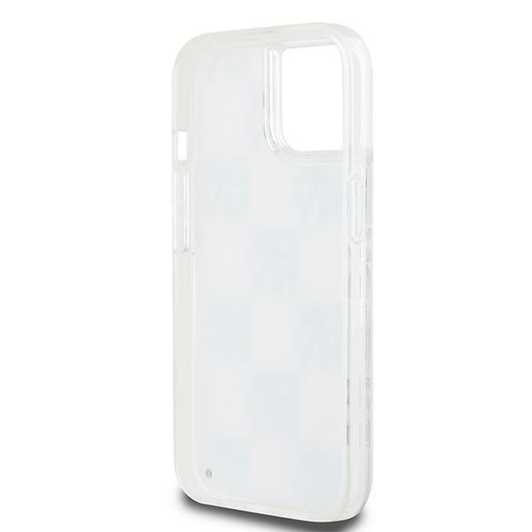 Dkny Dkhcp15Slcpept Iphone 15 / 14 / 136.1 Biały/White Hardcase Liquid Glitter Multilogo