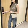 JYL TS Women's Sling Bags  Woven Bag 067 Hand Hold Straw Simple Women Clutch Bag