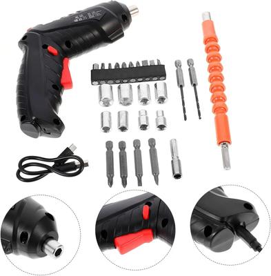 Electric Screwdriver Rechargeable Multi-Function Household Small Mini Drill Lithium Battery Hand for Home Repair Tools Cordless