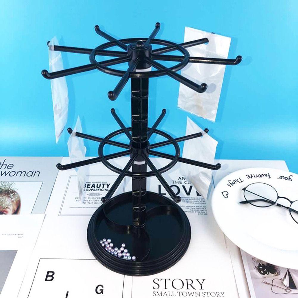 Rack Earrings Rack Jewelry Racks Holder Korean Show Case Jewelry Organizer Rotating Jewelry Display