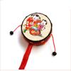 Chinese Spin Rattle Drum Traditional Style Hand Rattle Bell Beginners Monkey Drum  Music Toys