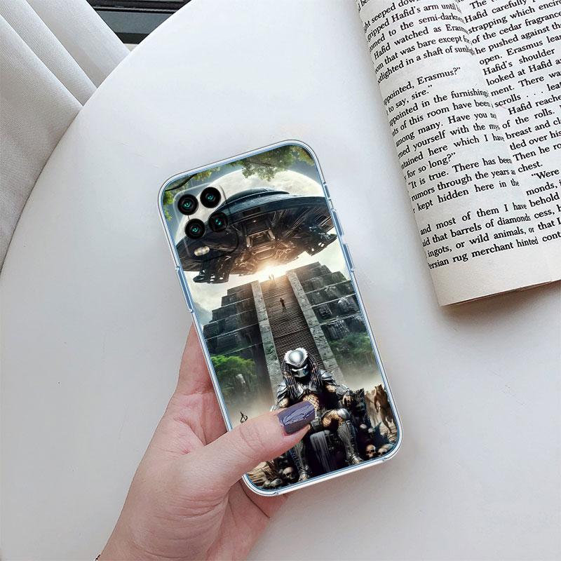 Aliens vs Predator Xenomorph Handyhülle für Motorola Moto Edge Plus G200 G23 E13 E15 E20 E30 G62 G71 G72 G75 G24 G15 Power