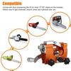 Chainsaw Sharpener Portable Hand Crank Chain Saw Sharpener Tool Suitable For 4"-22" Chain Saws Electric Saw