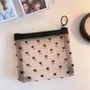 "Mesh Cosmetic Bag: Large Capacity, Portable Storage for Makeup and Toiletries"