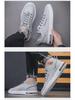 2024 Chaussures Blanches Décontractées en Toile Légère et Respirante à Enfiler pour Homme