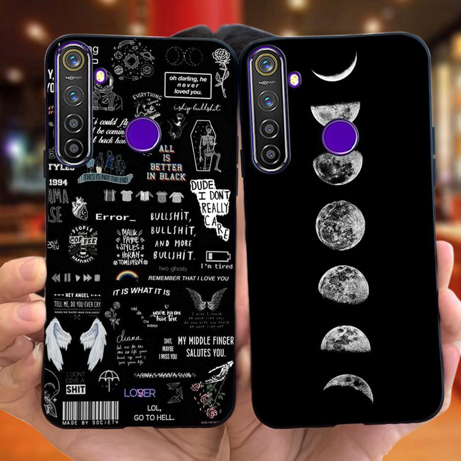Fashion Case For Realme 5 Pro 5i 5s Soft Silicon Protective Cover For Realme5 5 i 5Pro Jelly Phone Cases