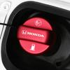 TQDX8 Car Fuel Tank Cap Cover Frosted Aluminum Alloy Lid Auto Accessories For Honda Civic Accord Fit Jazz Pilot CRV Odyssey Passport
