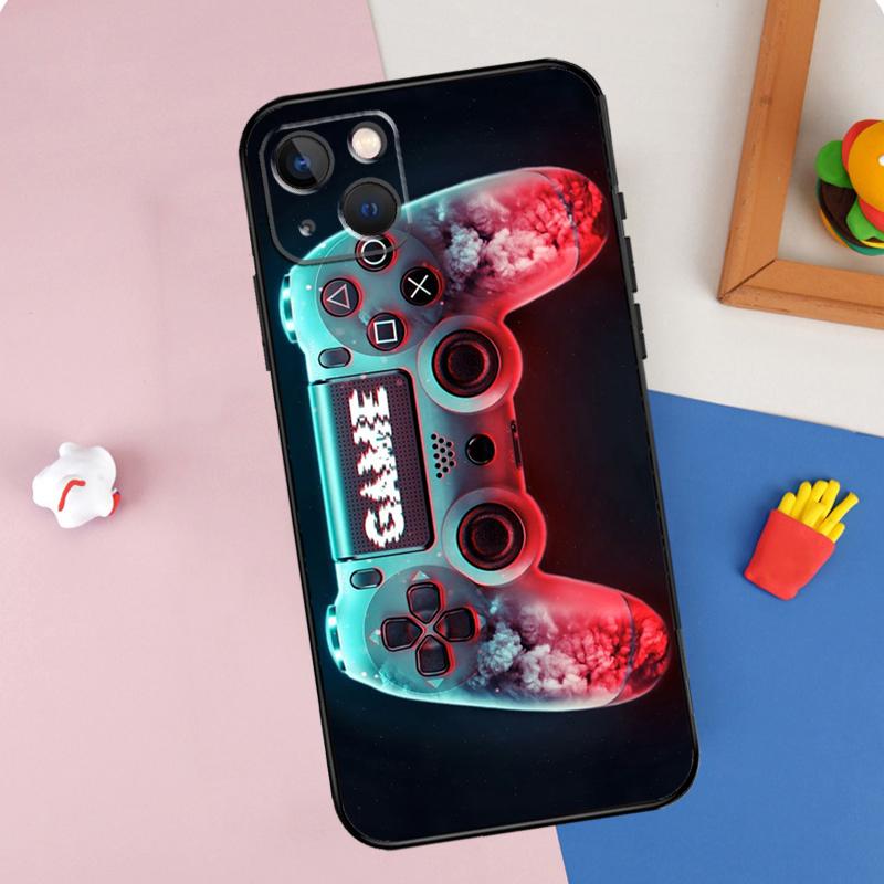 Game Console Gamer Zone Phone Case For iPhone 15 Pro Max 11 12 13 14 16 Pro Max Mini XR 16e 15 16 Plus Cover Shell