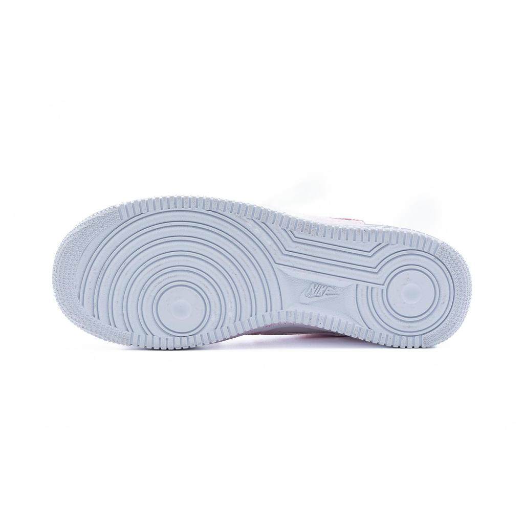Nike Air Force 1 Pink Ink Fantasy Slip Resistant Abrasion Resistant Low Top Skateboard Shoes Men's White Pink CW2288-111(Team240-)