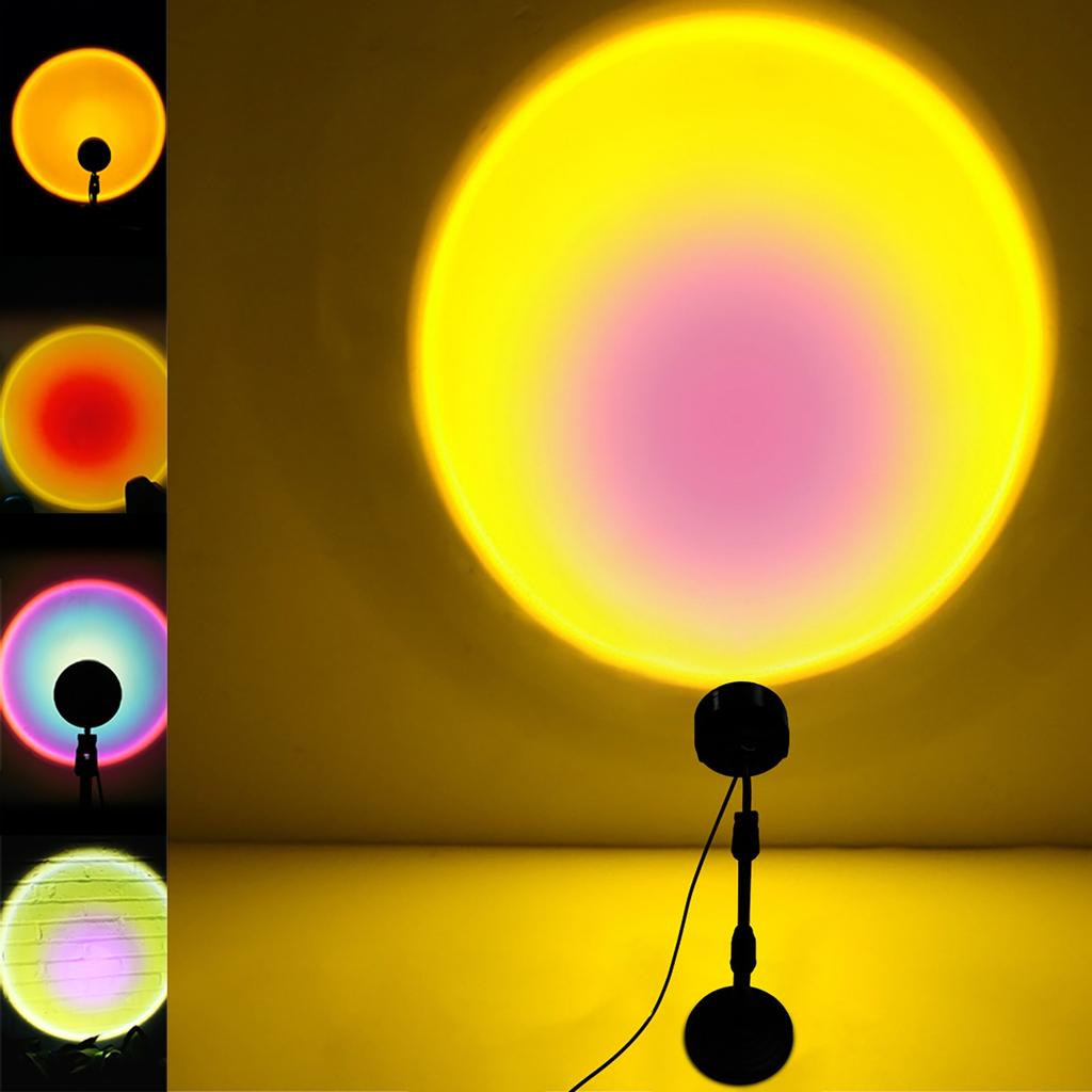 Rotating Projection Lamp for Family Gathering Living Room Bedroom