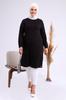 Women's Style Plus Size Tunic Large Size Two Thread Combed Cotton Long Hijab Tunic