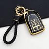 3 Buttons Soft TPU Car Key Fob Cover for Toyota Prado Yaris Vios Previa Yaris L Hiace Camry Corolla Verso Anti-Scratch Key Case