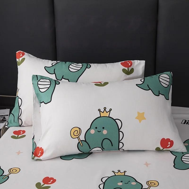 2 Pieces Set 48x74cm Breathable Pillowcase Polyester Envelope Pillow Cover for Summer Sleeping Funda Almohada Funda De Almohada