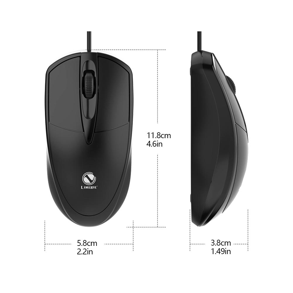 301 Kablet Mus Kontor Gaming Stasjonær PC Bærbar PC Business Mus USB Optisk Mus