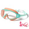 HD Anti-Fog Kids Swim Goggles Waterproof Anti-UV Wide View Swimming Goggles for Boys Girls Age 3-14