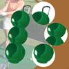 Golf Ball Holder Carrier Lightweight with Hook Holds 3 Balls Sleeve Bag for Training Recreation