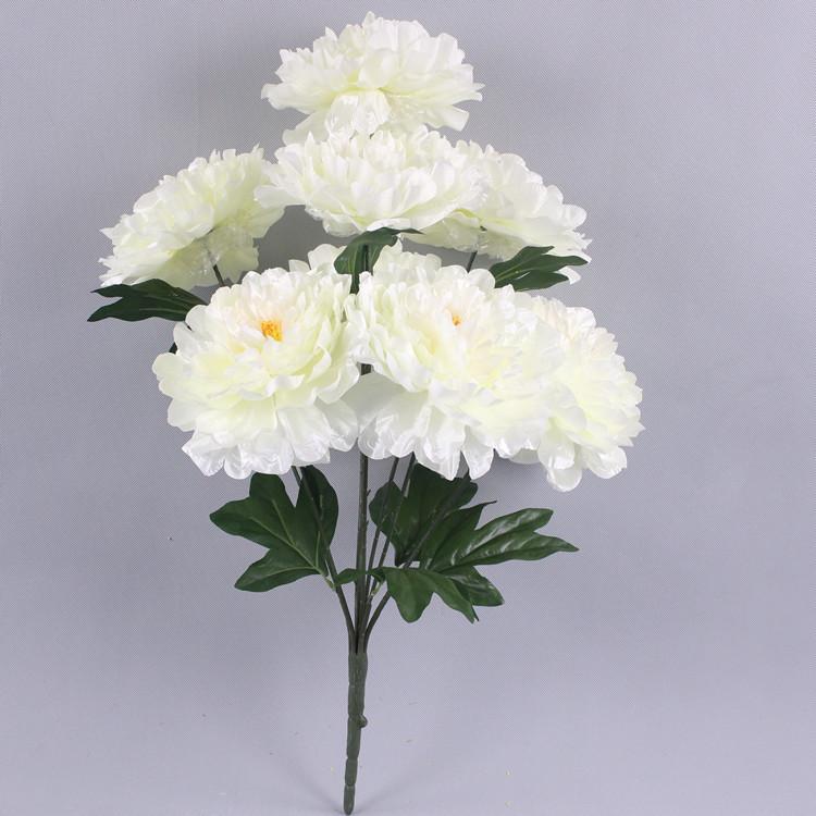 Simulation Peony Bouquet 9 heads Large Peony 70cm Decorative Flower