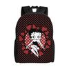 Cute B-Betty Boops Teenage Backpack Sports High School Work Daypack for Men Women Laptop Computer Shoulder Bag