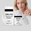 Multi Purpose Bathtub and Tile Repair Paint 30ml Surface Restoration Solution for Porcelain Ceramic Fiberglass Acrylic and Enamel Surfaces