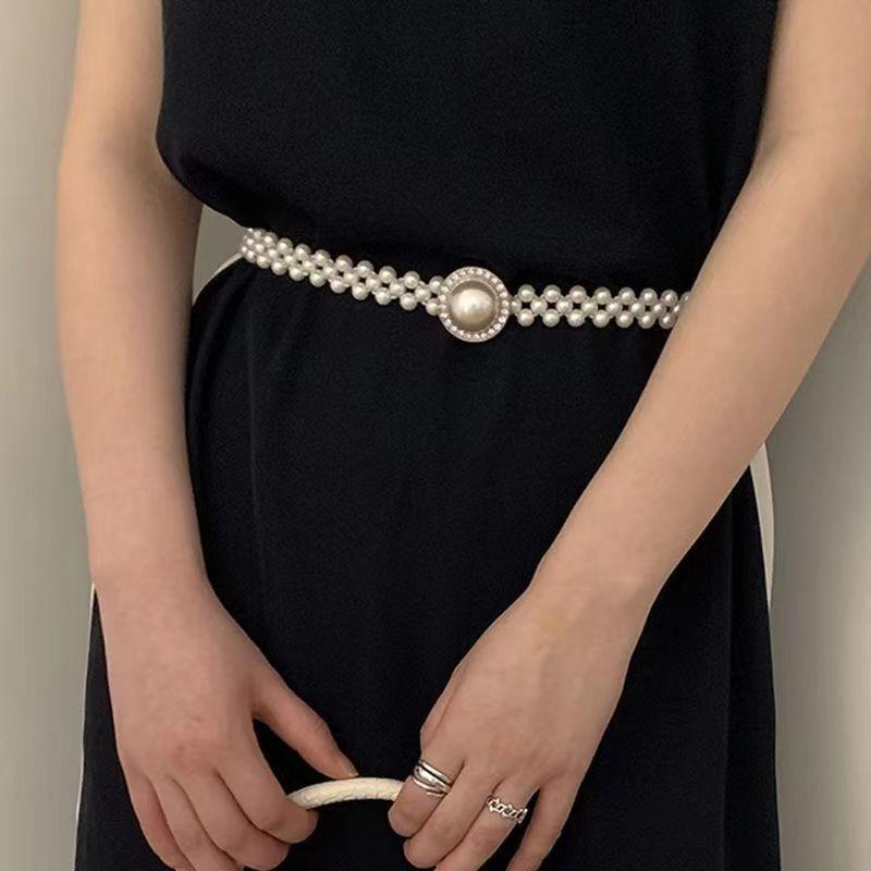 Waist Pearl Stylish Chain For Women With Elegant Butterfly Design And Versatile Accessory Fashion