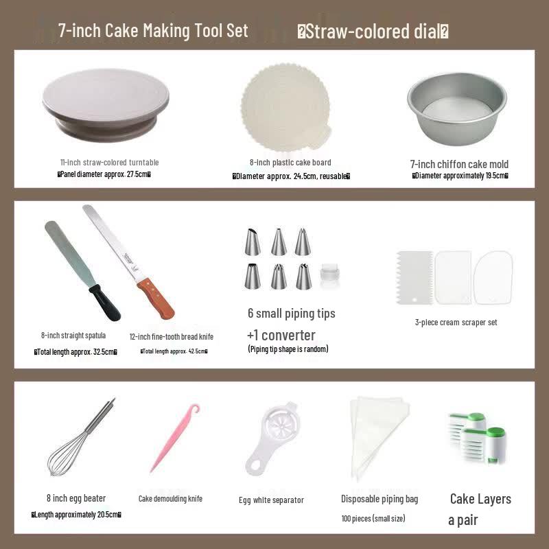 Plastic Cake Decorating Turntable