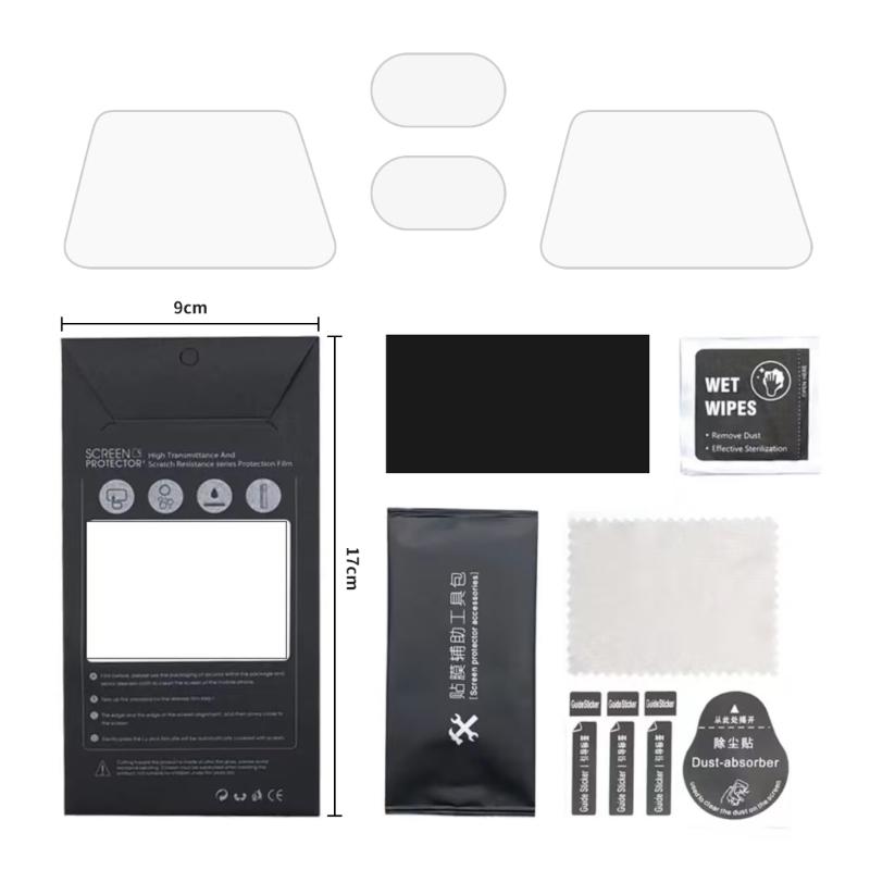 Full Coverage Lens Protective Film for FLIP Drones Lens Sensors Cover High Transparency Material, Extends Lens Lifespans