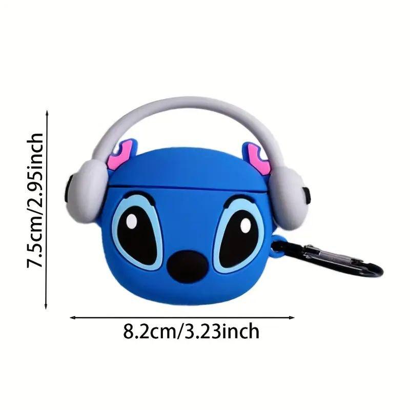 Стич чехол для наушников Лило Lilo Stitch  футляр для наушников защитный чехол силикон