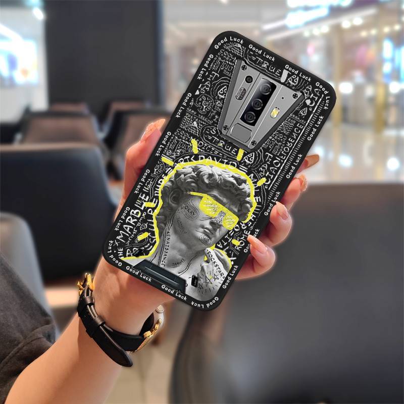 Soft Case Full Wrap Phone Case For Blackview BV6900 Back Cover Anti-dust Cute Silicone TPU Dirt-resistant Cartoon Cover