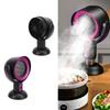 Portable Range Hood Negative Ion 2 Gears Quiet Desktop Portable Kitchen Exhaust Fan with Detachable