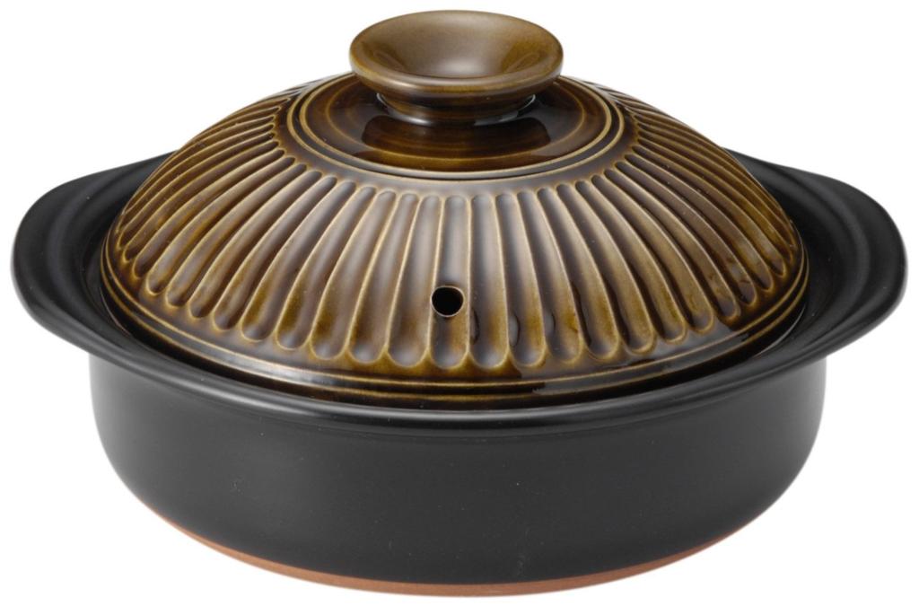 Banko Ware Chrysanthemum Earthenware Pot No. 6, Candy Glaze