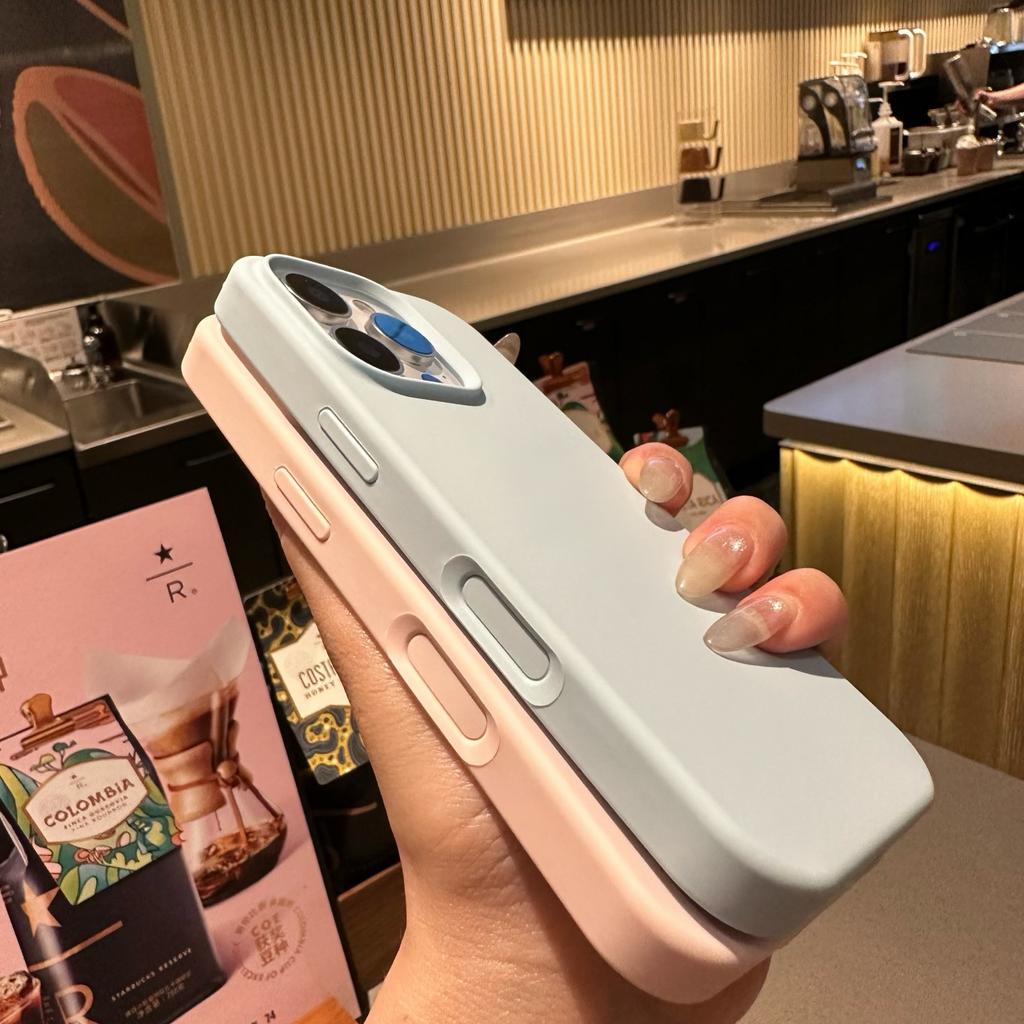 For iPhone 11 12 13 14 15 16 Series Colorful Silicone Cases-Combining Protection and Style.