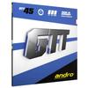 Andro GTT45 Table Tennis Light Soft Back 112277 Rubber, Tension, Rubber, Red, 1.6mm,