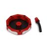 CNC Gas Fuel Tank Cap Red For 2000-2007 HONDA CR85R CR125R CRF230F CR250R