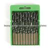 Black & Yellow Extended Straight Shank Twist Drill Bit for Metal & Stainless Steel
