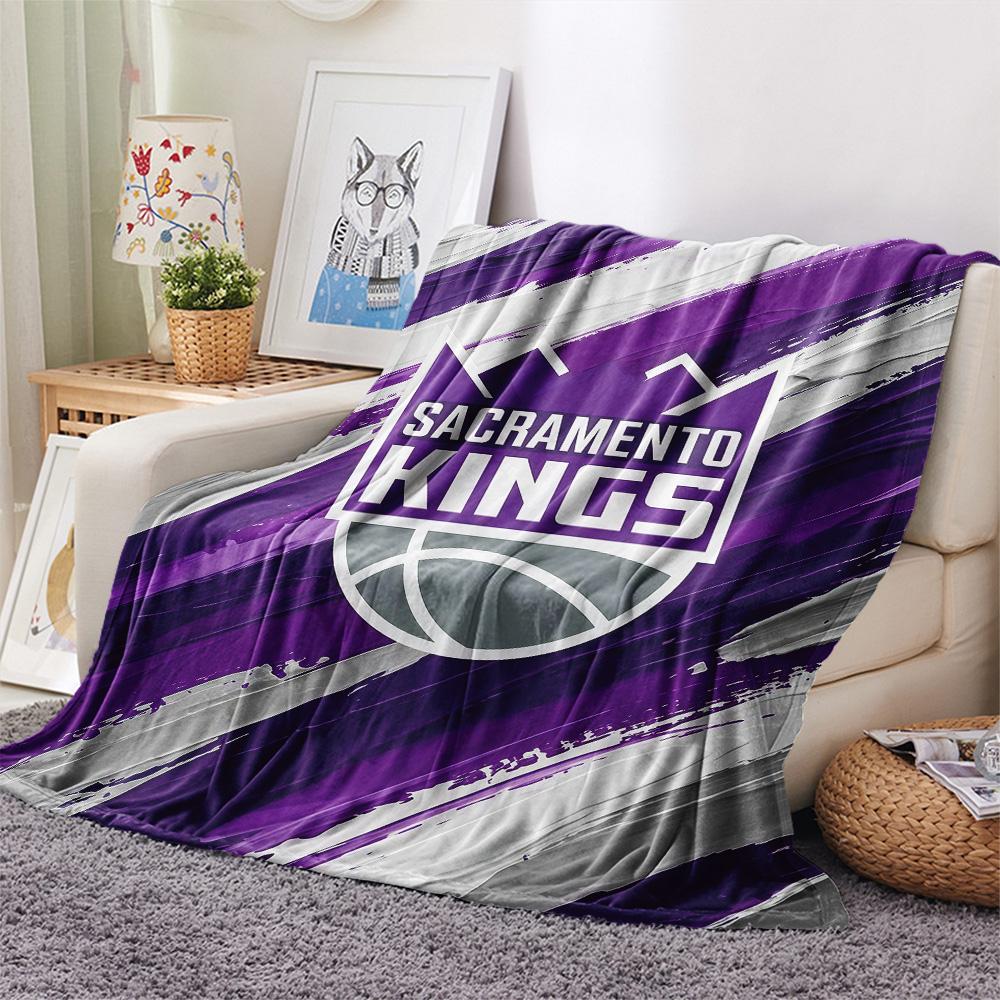 Sacramento Kings Flannel Blanket, High quality Comfortable for All Seasons, Home Decor, Warmth and Comfort