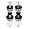 2Pcs Stainless Steel Toilet Seat Bolts Kit Rust Resistant Toilet Seat Screws  Bathroom Toilet Repair