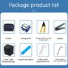 FTTH Fiber Optical Cable Cold Connection Tool Kit Fiber Cleaver Visual Fault Locator Cable Tester Stripper ToolEquipment