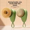 Automatic Liquid Adding Kitchen Pot Brush, Press Type, Natural Sisal for Easy Cleaning