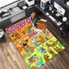 Halloween Cartoon Comedy Adventure Movie Scooby-Doo Carpet Is Suitable for Living Room and Bedroom Doormats Office Balcony Decorative Carpet V8