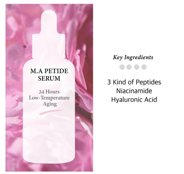 Cos De BAHA P Anti-wrinkle Whitening Peptide Serum with Matrixyl 3000, Hyaluronic and Argireline 30ml, 60ml