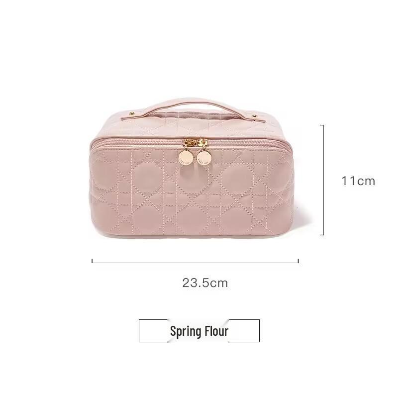 

Women s Transparent Travel Cosmetic Bag - Large Capacity, Portable High-End Makeup Storage Handbag