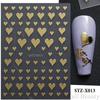 Nail Art Stickers New Chinese Style Butterfly Cat Eye Butterfly Beads Adhesive Nail Stickers